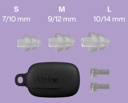 Alpine partyplug multisize